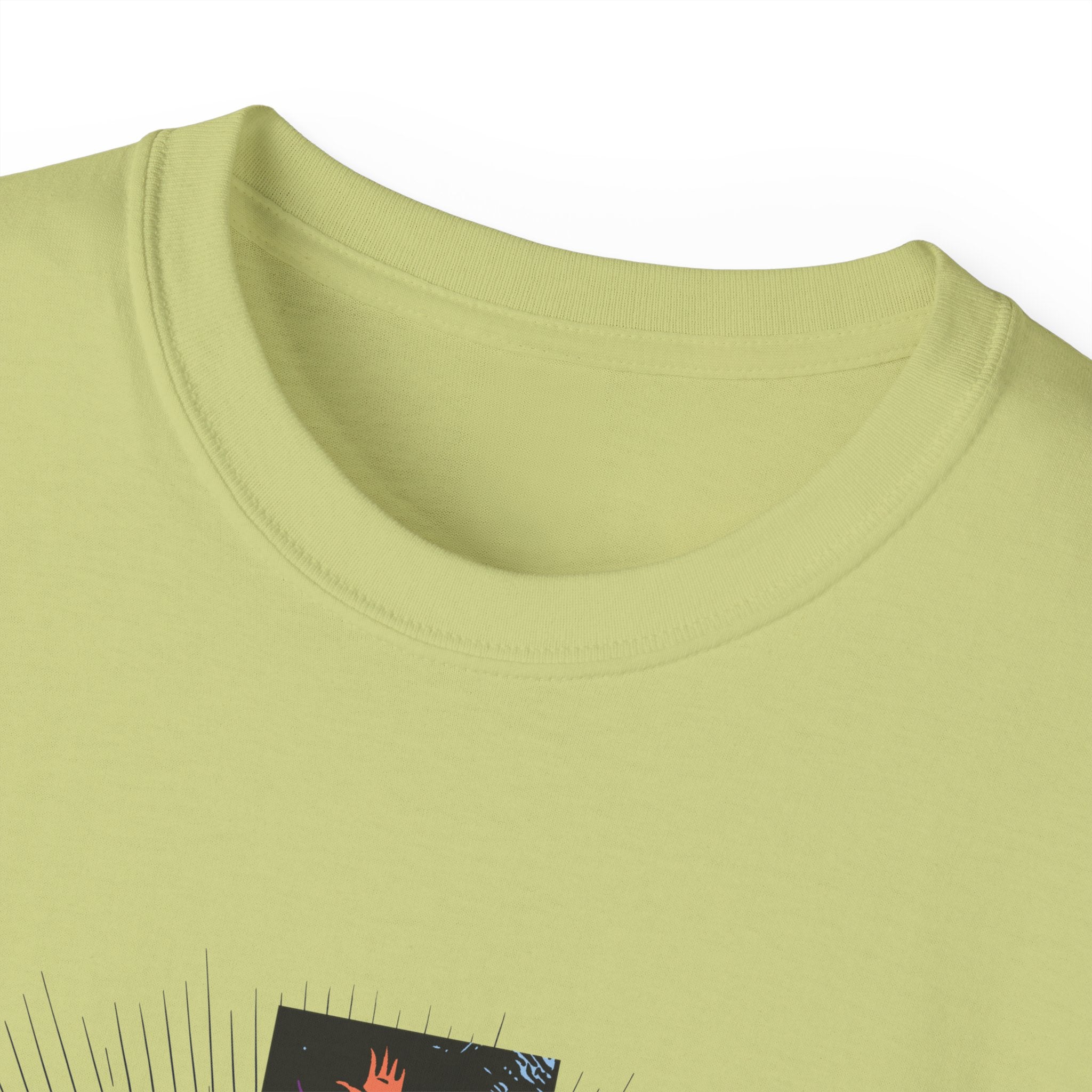 Space Warrior - Unisex Cotton Tee (Front) - Damned Threads